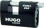 Hugo Locks Cobra 88G Ατσάλινο Λουκέτο Τάκου με Κλειδί 88mm