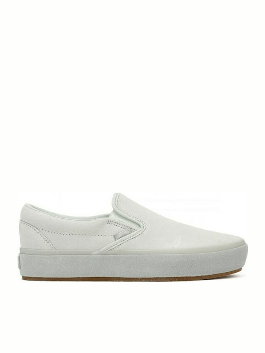 Outsole Classic Women's Canvas Slip-Ons Blue Flower/Metal