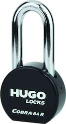 Hugo Locks Cobra 64R Ατσάλινο Λουκέτο Μακρύλαιμο με Κλειδί 64mm