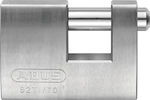 Abus Titalium 82ΤΙ/70Β Aluminiu Lăcăt Monoblock cu cheie 70mm 1buc