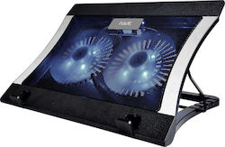 Havit F2051 Cooling Pad με 2 Ανεμιστήρες και Φωτισμό