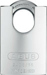 Abus Steel Padlock Κρυμμένου Λαιμού with Key 55mm 1pcs