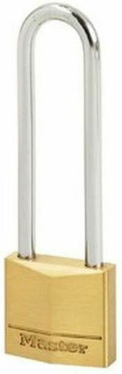 Master Lock 130EURDLJ Steel Padlock Lengthened with Key 30mm Yellow 1pcs