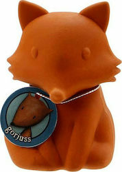 Santoro The Foxies Plastic Pencil Sharpener Barrel Orange with Eraser