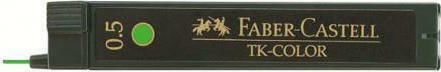 Faber-Castell 12 Minen für Bleistifte TK-Color Stärke 0.5mm Grün