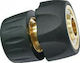 Benman 77036 Brass Quick Connector Water Pipe 19x19mm Bronze
