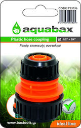 Bax TS3036 Σύνδεσμος Σωλήνων Ποτίσματος 19x13mm Bax TS3036 Σύνδεσμος Σωλήνων Ποτίσματος 19x13mm