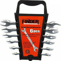 Finder Set de 6 Chei Germane cu Dimensiunea Capetelor de la 7mm la 17mm