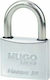 Hugo Locks Marine Ατσάλινο Λουκέτο Πέταλο με Κλειδί 40mm