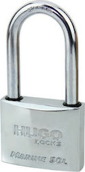 Hugo Locks Marine L Steel Padlock Lengthened with Key 30mm 1pcs