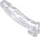 XR Size Matters Realistic Clear Penis Enhancer Уголемяване на пениса Прозрачен 20.5см