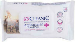 Cleanic Antibacterial Travel Pack Μαντηλάκια 40τμχ Cleanic Antibacterial Travel Pack Μαντηλάκια 40τμχ