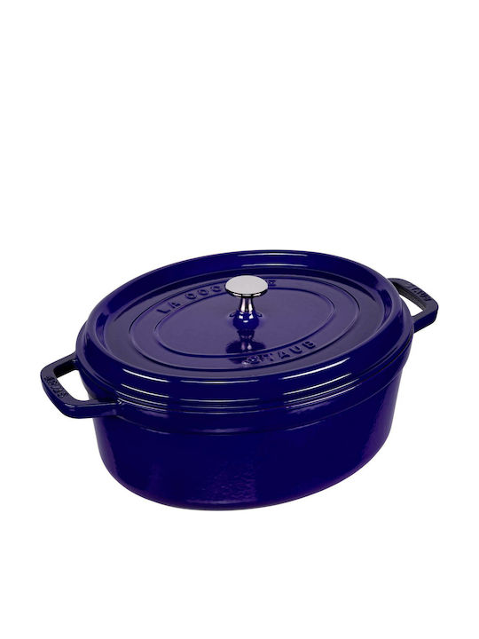 Staub Oval Cocotte Cast Iron Stockpot 5.5lt / 31cm