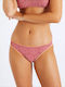 Banana Moon Breeda Crochet Bikini Slip Pink