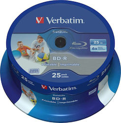 Verbatim Εγγράψιμα BD-R 25GB 25τμχ Verbatim Εγγράψιμα BD-R 25GB 25τμχ