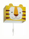 Ango Plastic Kids Wall Light Tiger