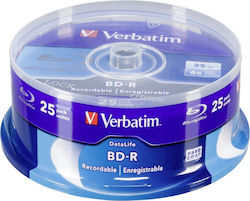 Verbatim Beschreibbare BD-R 6x 25GB Kuchenbox 25Stück