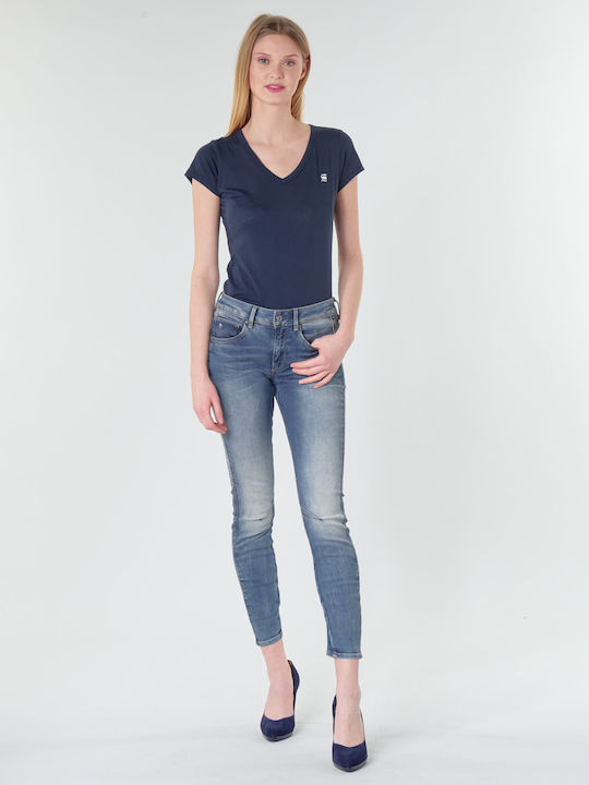 Arc 3D Women's Jean Trousers Mid Rise in Skinny Fit