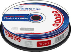 MediaRange Rewritable CD-RW 12x 700MB Cake Box 10pcs