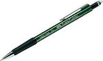 Faber-Castell Μηχανικό Μολύβι 0.5mm με Γόμα Κατάλληλο για Σχέδιο Πράσινο