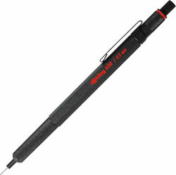 Rotring 600 Mechanischer Bleistift zum Zeichnen Metallisch 0.5mm Schwarz