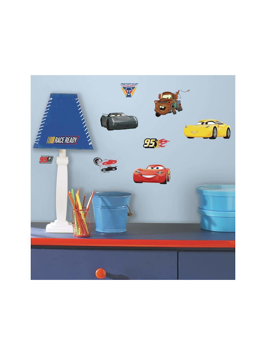 RoomMates Decor Детска стикерна за стена Стена Cars 3 15бр