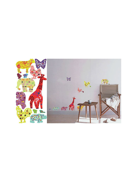 Next Kinder Wandsticker Wand Tiere 60x30cm 11Stück