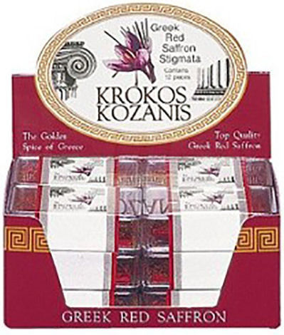 Krokos Kozanis Saffron Organic in Stigmata 1gr