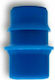 Palaplast 3231/0020 Sealing Caps Blue for Lock 20mm Blue