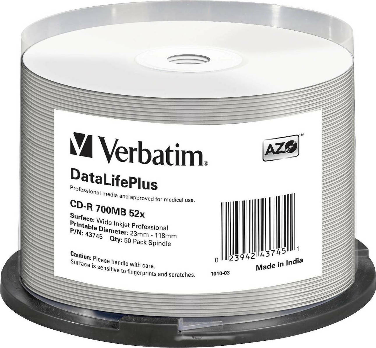 Verbatim CD R Printable 700MB 50 43745 Skroutz gr