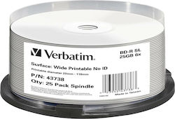 Verbatim Εγγράψιμα BD-R 25GB 25τμχ