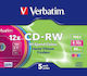 Verbatim Rewritable CD-RW 12x 700MB 5pcs