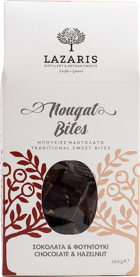 Lazaris Nougat Cu Ciocolată Și Alune 160gr