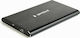 Gembird Case for Hard Drive 2.5" SATA III with Connection USB 3.0 Brushed Aluminum Black