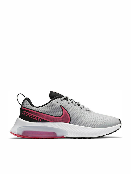 Air Zoom Arcadia Αθλητικά Παιδικά Παπούτσια Running με Κορδόνια Γκρι