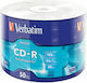 Verbatim Εγγράψιμα CD-R 52x 700MB Cake Box 50τμχ