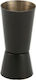 Skamagas Διπλή Μεζούρα Ποτών με Χωρητικότητα 30/60ml Black