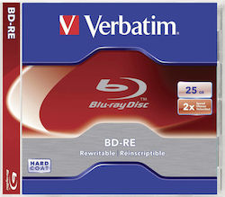 Verbatim BD-RE 2x 25GB Cake Box 1pcs