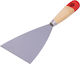 Suki Spatel Metallisch 100mm mit Holzgriff 1801375