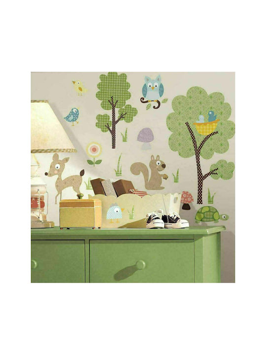 RoomMates Decor Kids Wall Sticker Woodland Animals