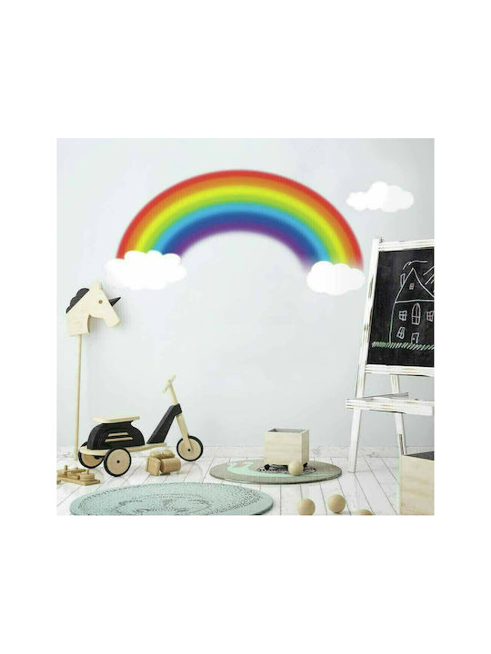 RoomMates Decor Παιδικό Διακοσμητικό Αυτοκόλλητο Τοίχου Ουράνιο Τόξο 107x56εκ. 4τμχ