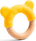 Djeco Teething Rattle made of Wood for 3 m+ 1pcs