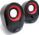 Equip Stereo 2.0 Ηχεία Υπολογιστή 2.0 με Ισχύ 3...