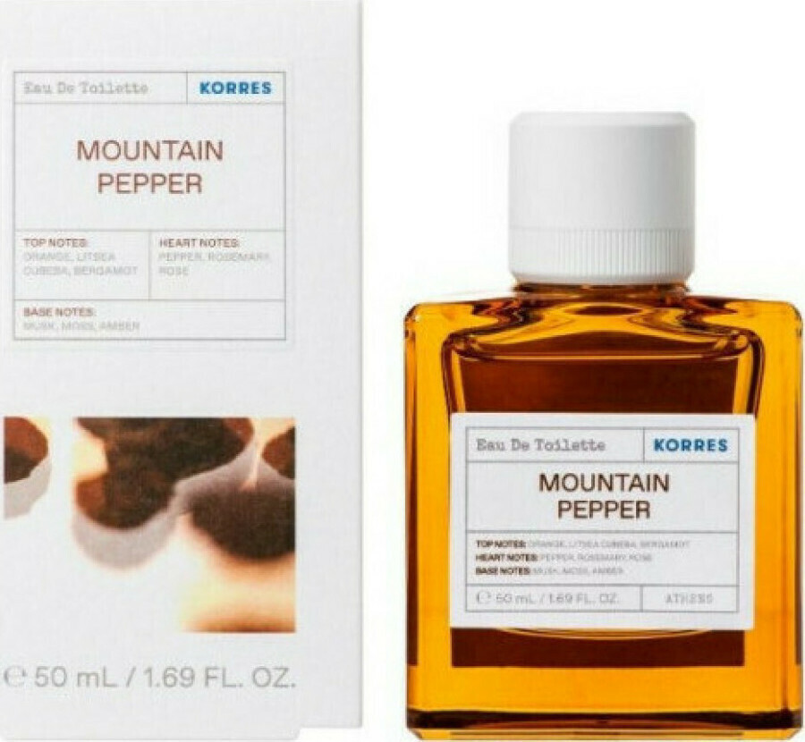 Korres Mountain Pepper Eau de Toilette 50ml