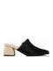 Envie Shoes Mules mit Chunky Hoch Absatz in Schwarz Farbe E02-11091-34