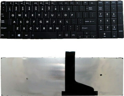 Πληκτρολόγιο για Toshiba C50/C55 fără cadru Engleză (UK) Negru (KEY-038)