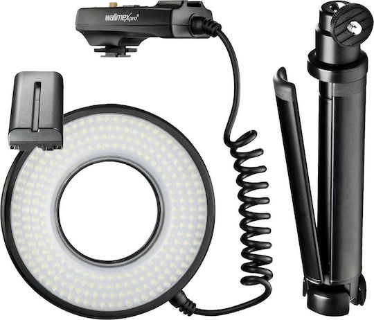 Walimex Macro LED Ring Light DSR 232 Kit Daylight 5800K 14W με Φωτεινότητα 1100 Lux