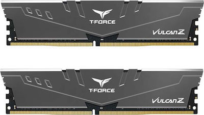 TeamGroup T-Force Vulcan Z 32GB DDR4 RAM with 2 Modules (2x16GB) and 3600 Speed for Desktop