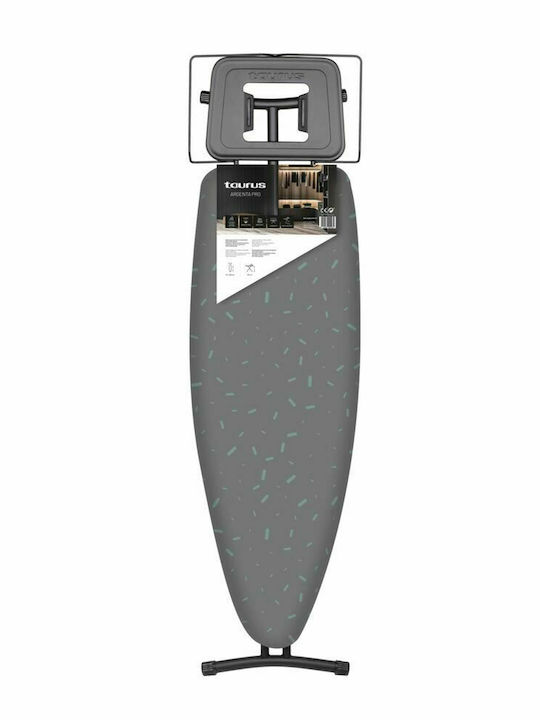 Taurus Argenta Ironing Board For Boiler System Foldable 124x40cm