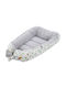 Tuttolina Baby Nestkissen Waffle Birds Grün